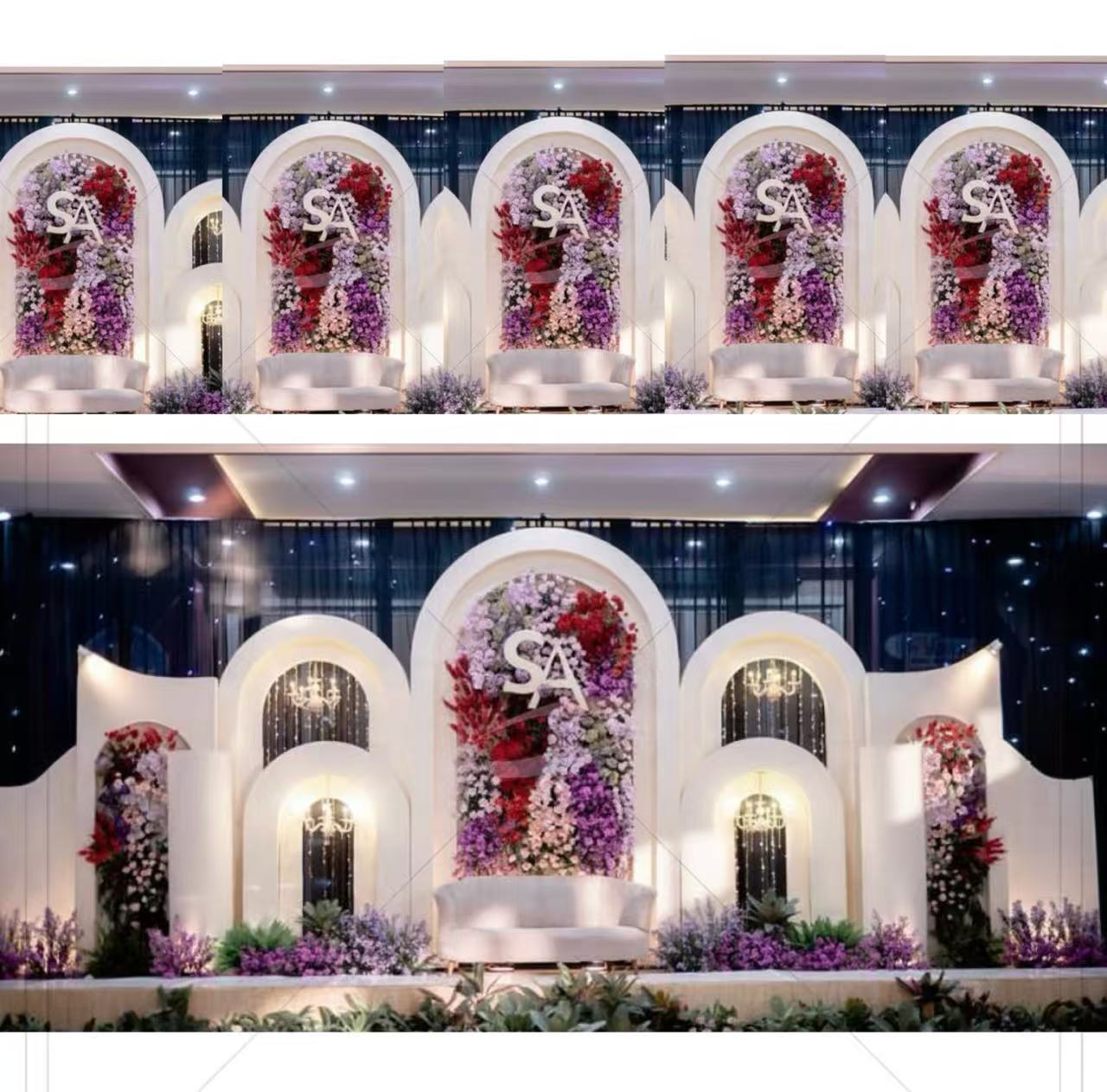 Wedding Supply Rentals - Akcesoria do dekoracji ślubnych, łuk z