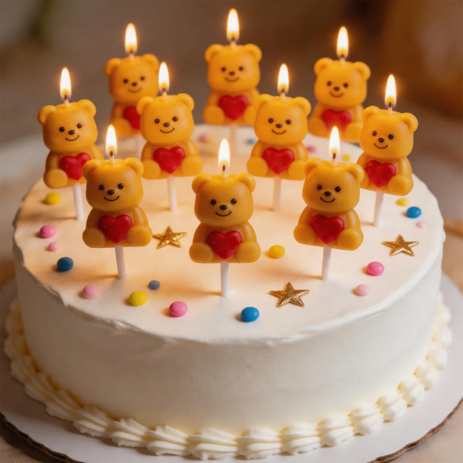 Unity Candle Set - 5 szt. Kreatywne świece w kształcie