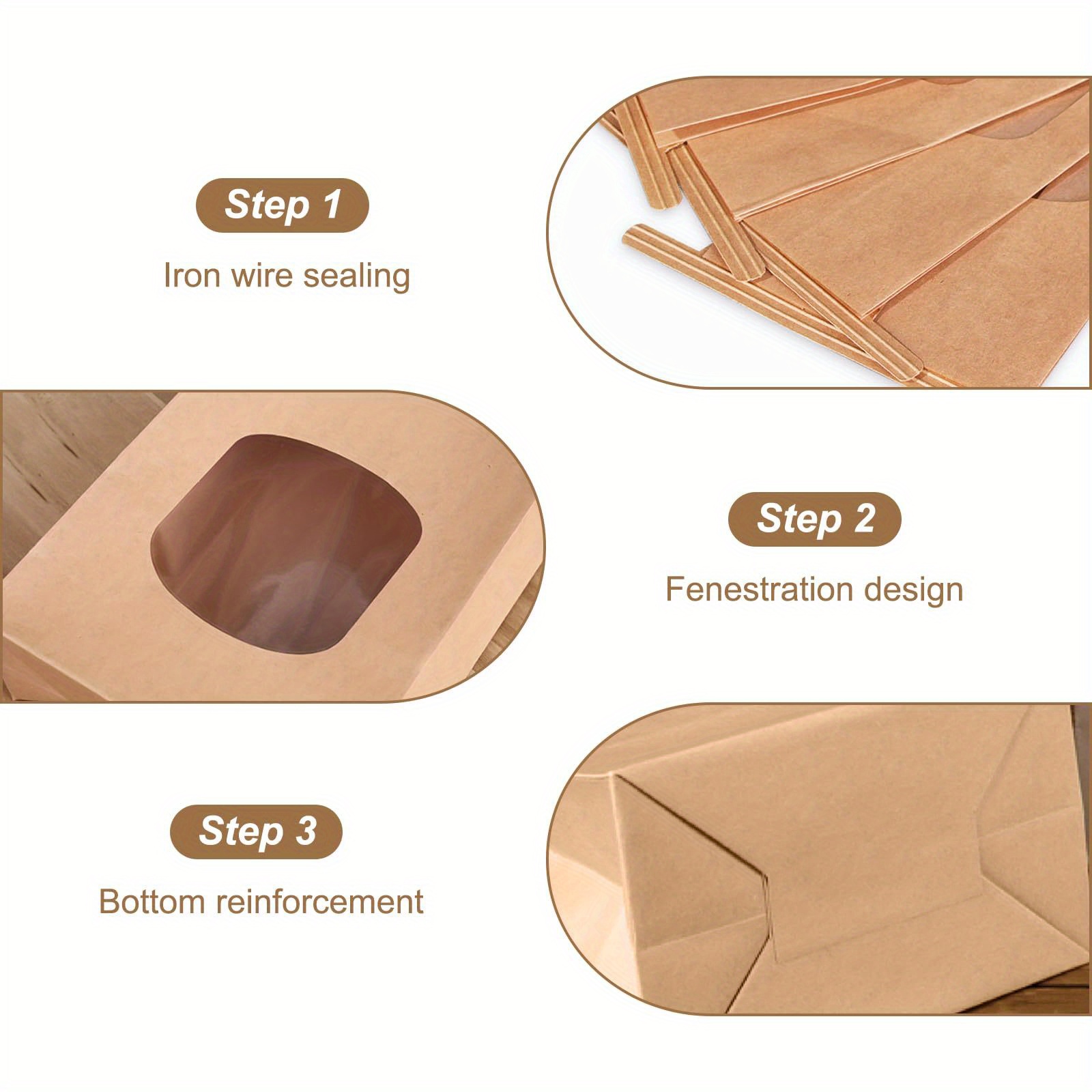 30 brązowych papierowych toreb – Wedding Supply Company recenzja i cena