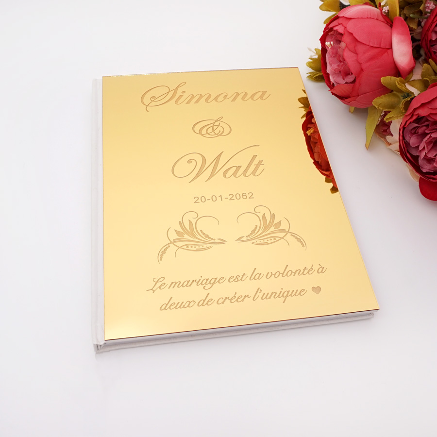 Lustro akrylowe spersonalizowa – Personalized Guest Book recenzja i cena