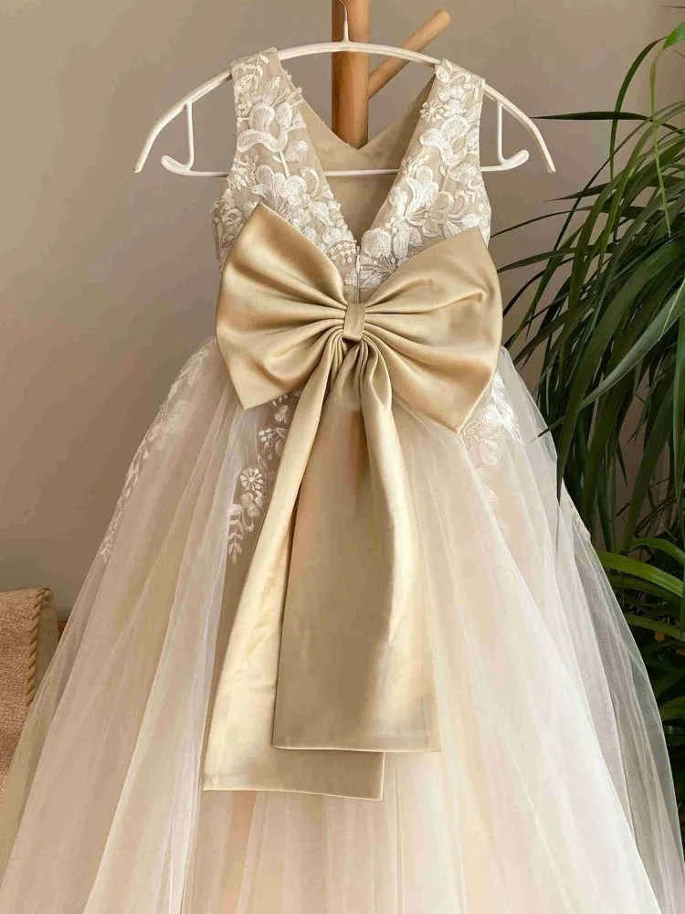 Elegancka sukienka dla dziewcz – Bridal Sash Ribbon recenzja i cena