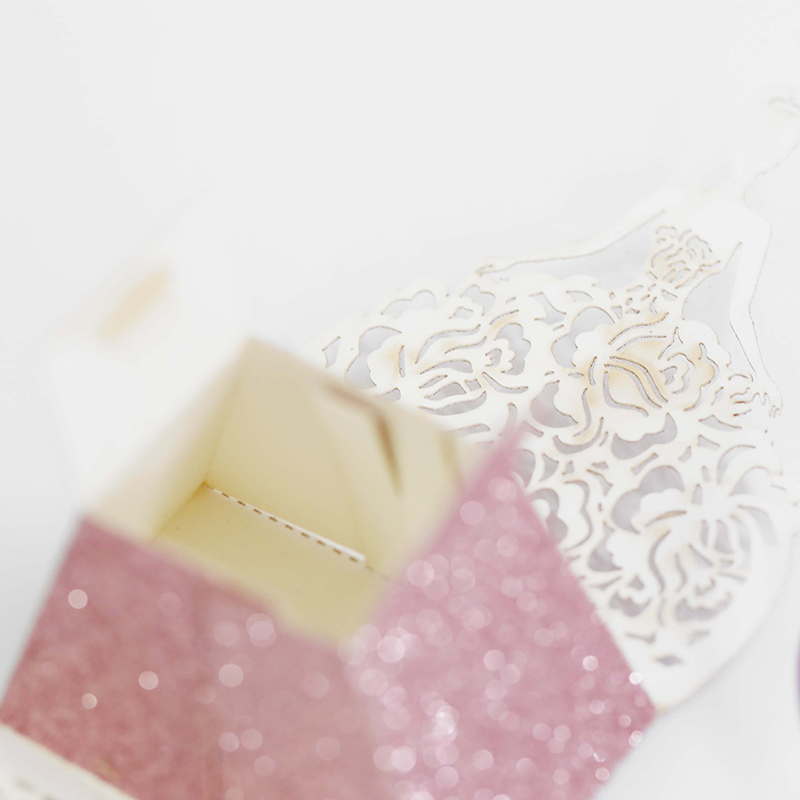 10Pcs/set Bride Flower Dresses – Wedding Favor Box recenzja i cena