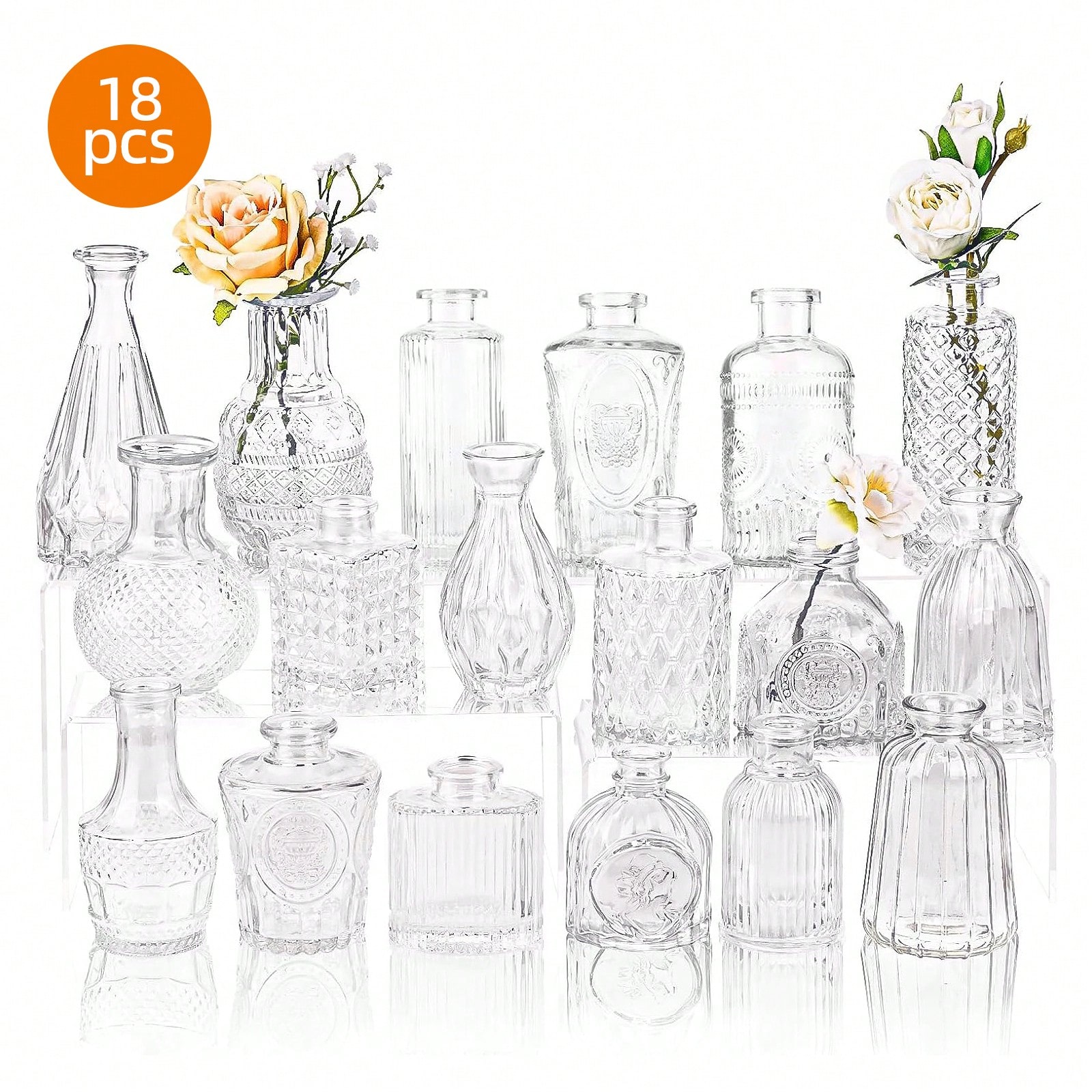 Zestaw 18/36 szt. szklanych wa – Wedding Supply Rentals recenzja i cena