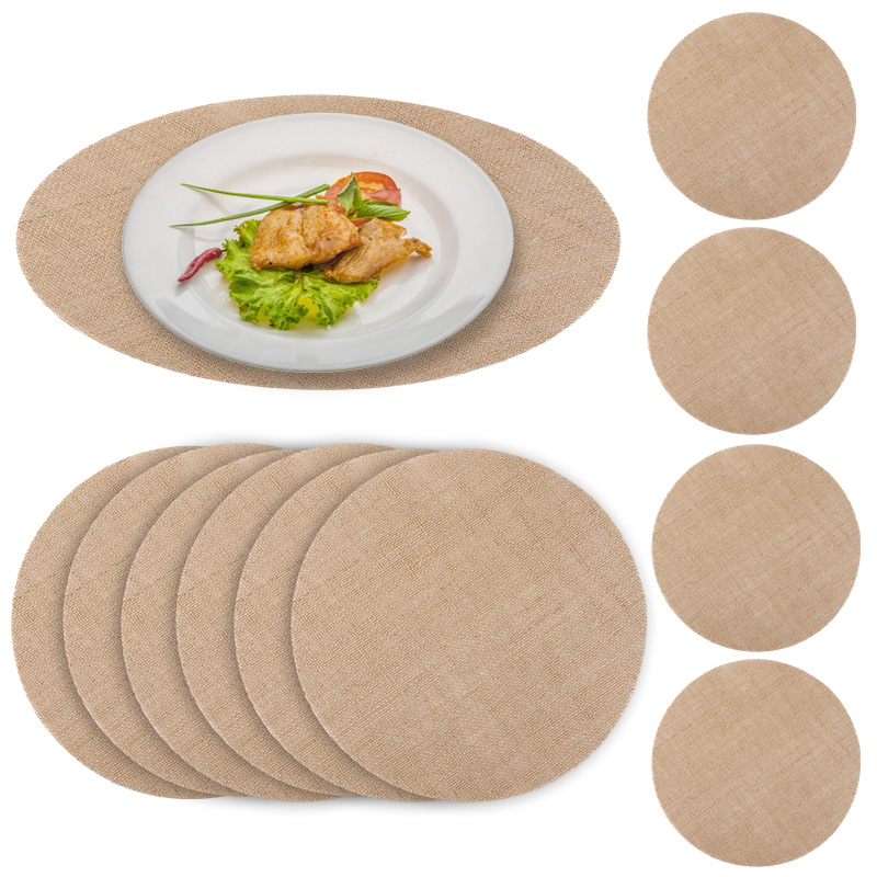 10/20 szt. Okrągłe podkładki z – Wedding Supply Rentals recenzja i cena