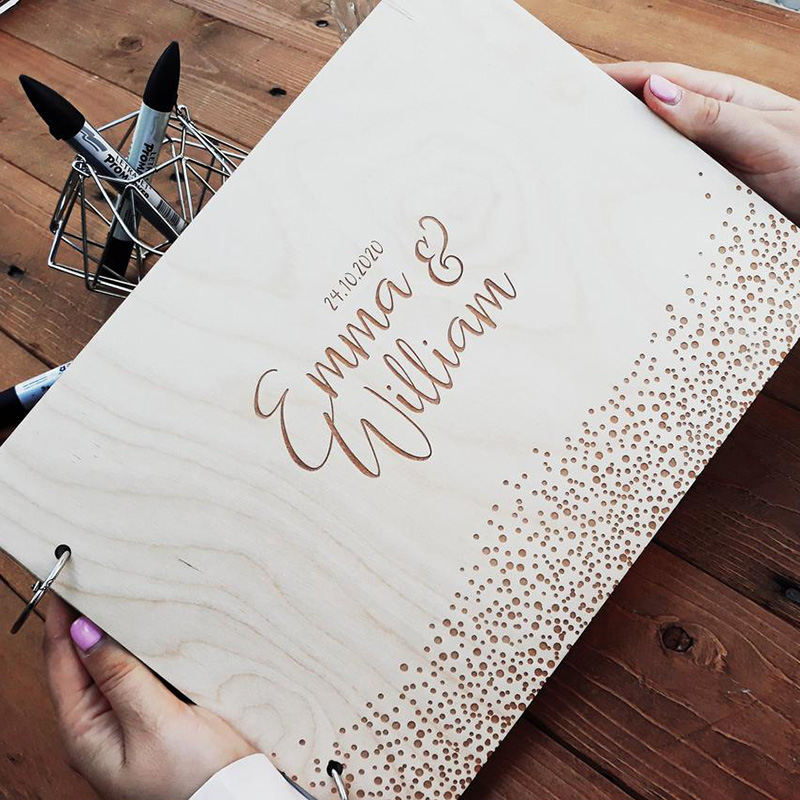 Spersonalizowany ślub księga g – Personalized Guest Book recenzja i cena