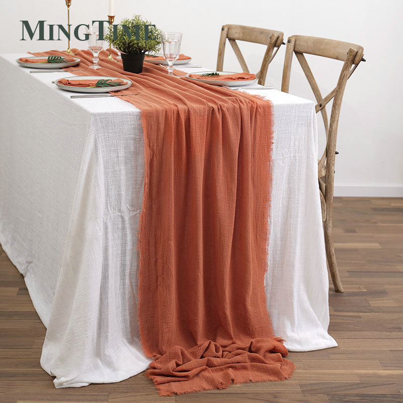 Bieżniki rustykalne bawełniane – Wedding Supply Rentals recenzja i cena