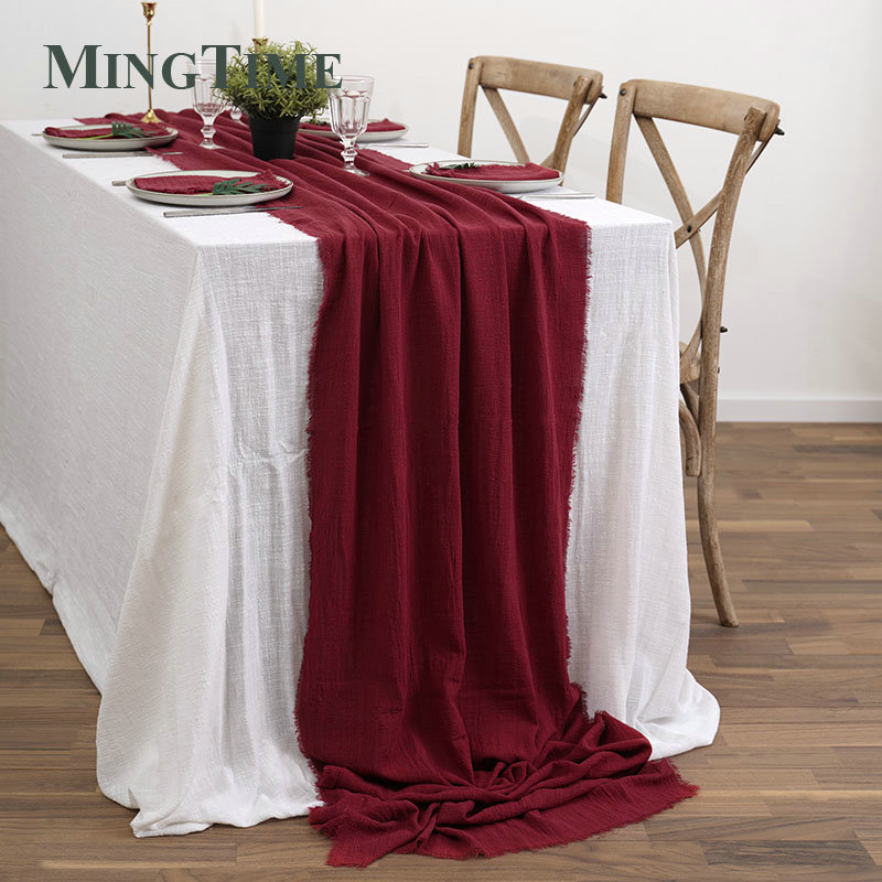Bieżniki rustykalne bawełniane – Wedding Supply Rentals recenzja i cena