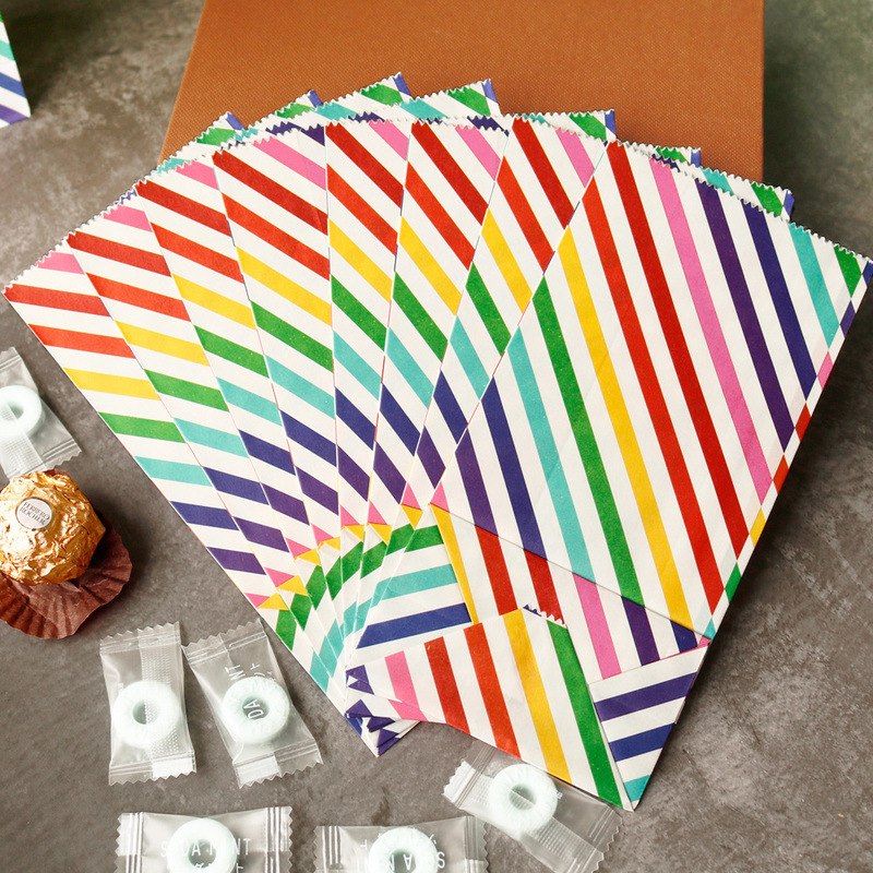 Małe torby papierowe Tęczowa t – Wedding Favor Box recenzja i cena