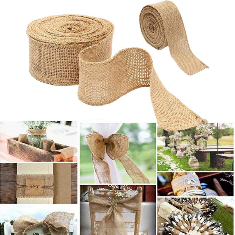 2 m/rolka naturalna juta juta  – Wedding Supply Rentals recenzja i cena