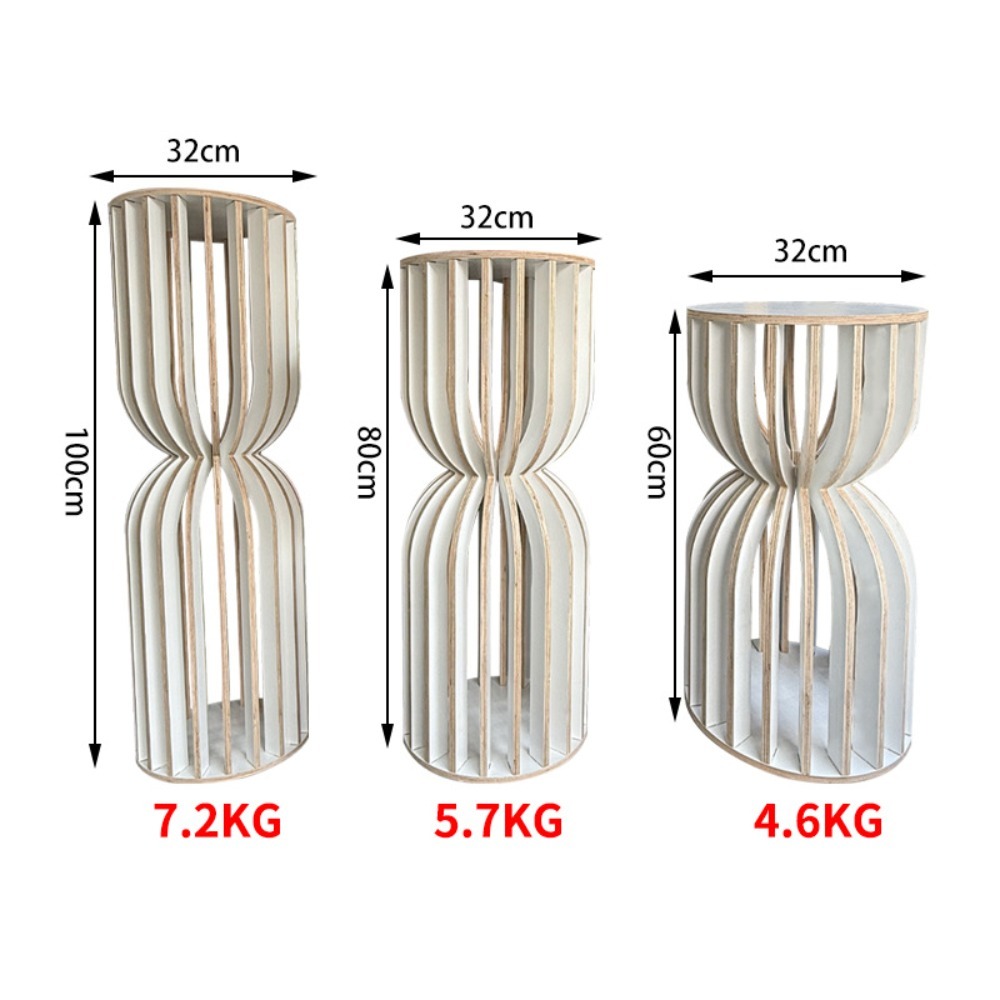 Drewniany stojak na kwiaty w s – Wedding Supply Rentals recenzja i cena