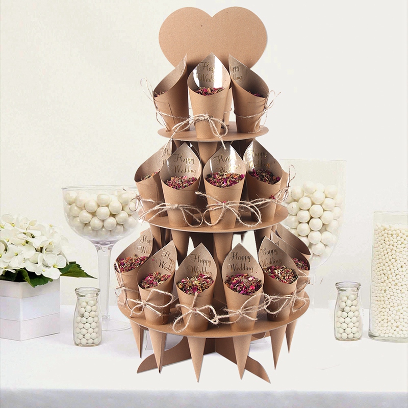 Kraft Paper Wedding Tray Confe – Wedding Supply Rentals recenzja i cena