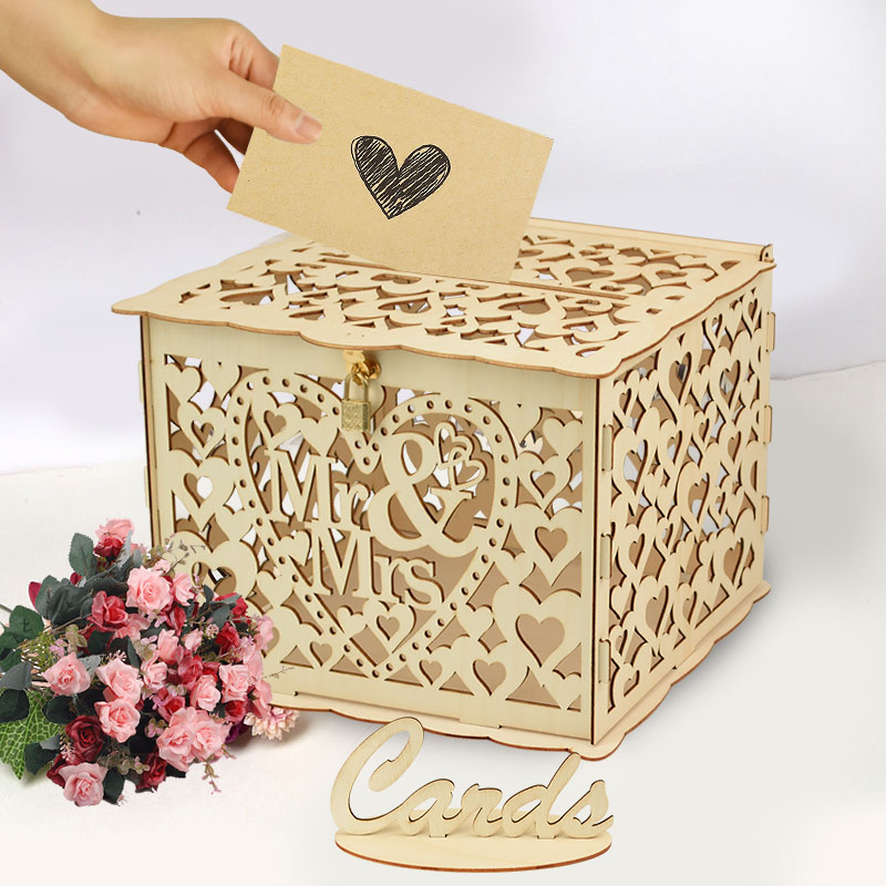 Drewniane pudełka na prezenty  – Wedding Supply Rentals recenzja i cena