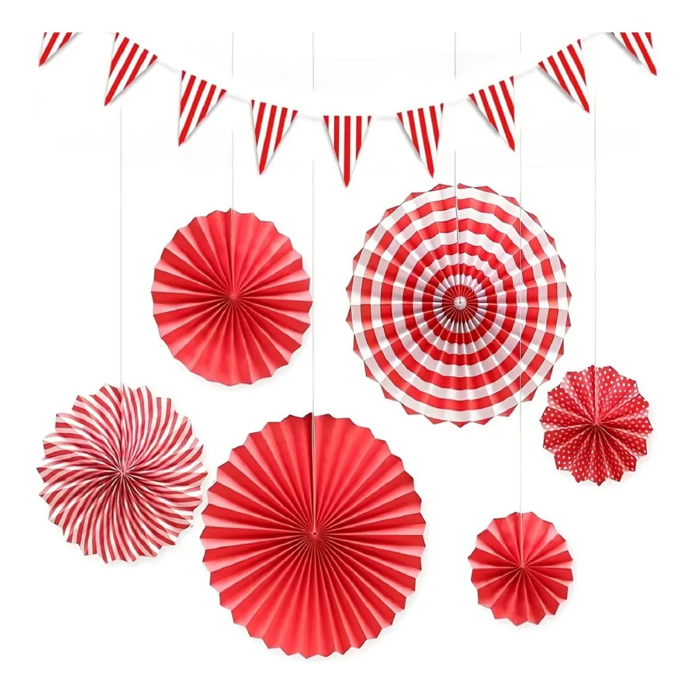 18 szt. Czerwono-białe flagi p – Wedding Supply Canada recenzja i cena